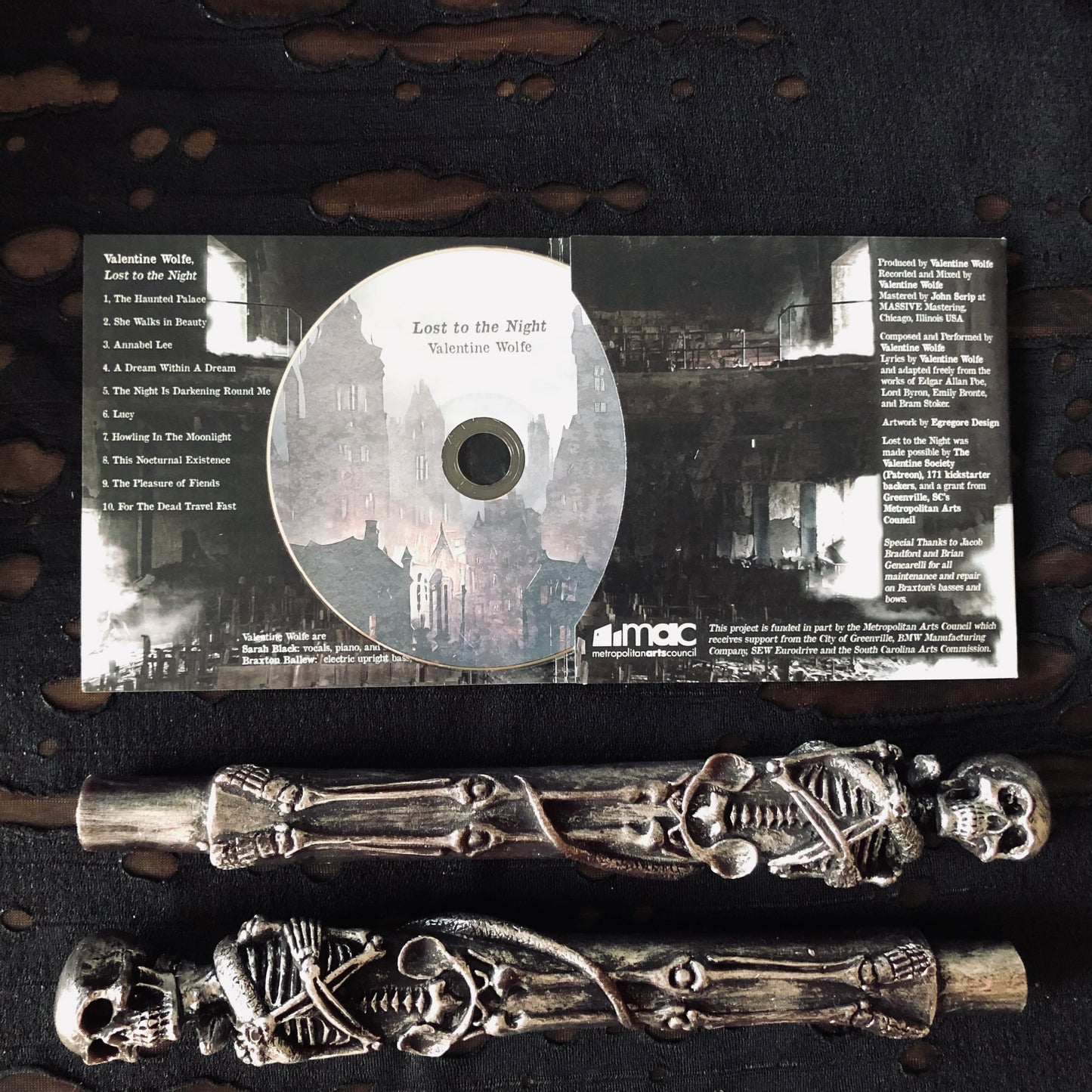 Lost To The Night Autographed CD